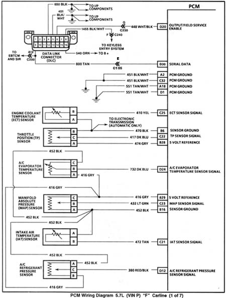 Enlarge PCM Wiring Page 1